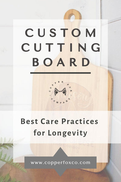 Best Care Practices for Your Personalized Cutting Board