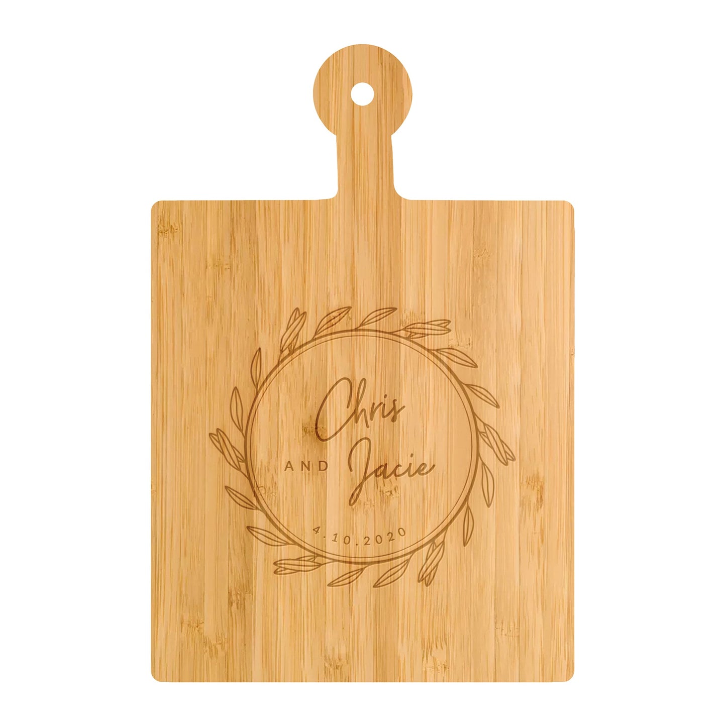 Wreath with Names and Date - 030