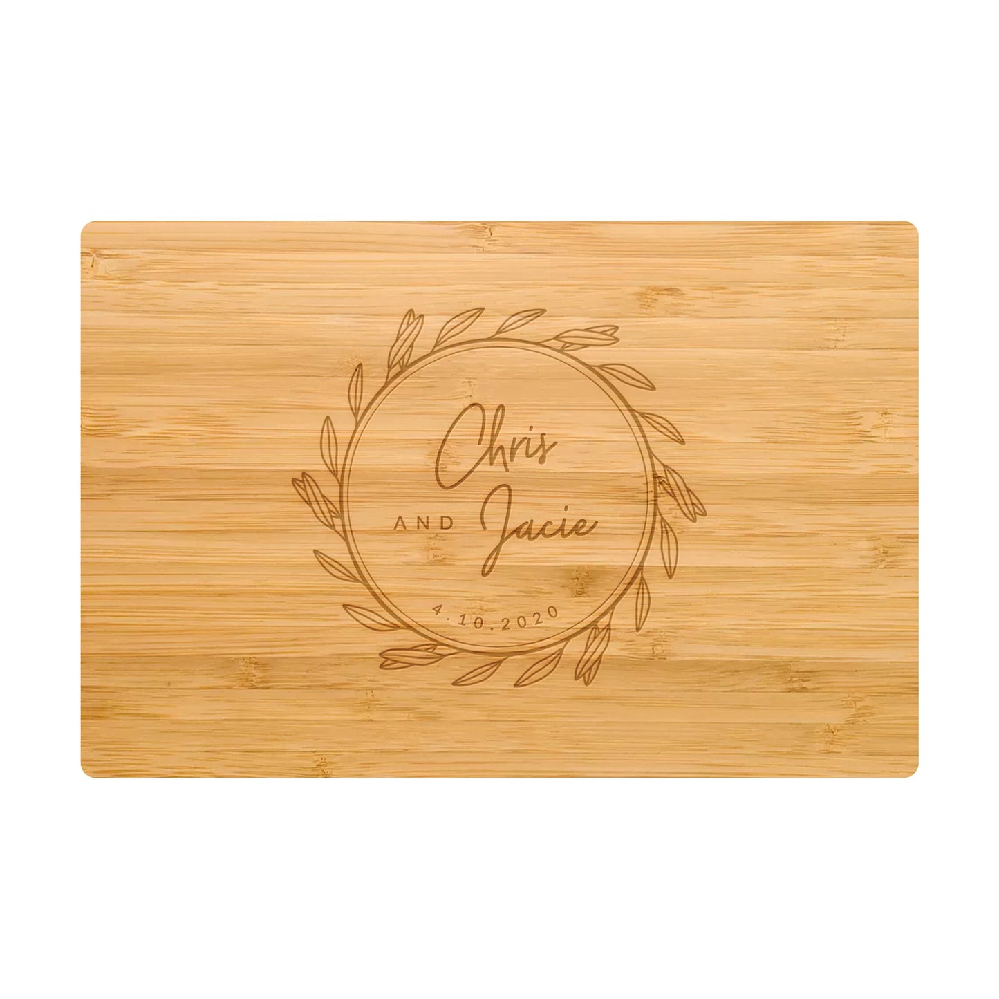 Wreath with Names and Date - 030