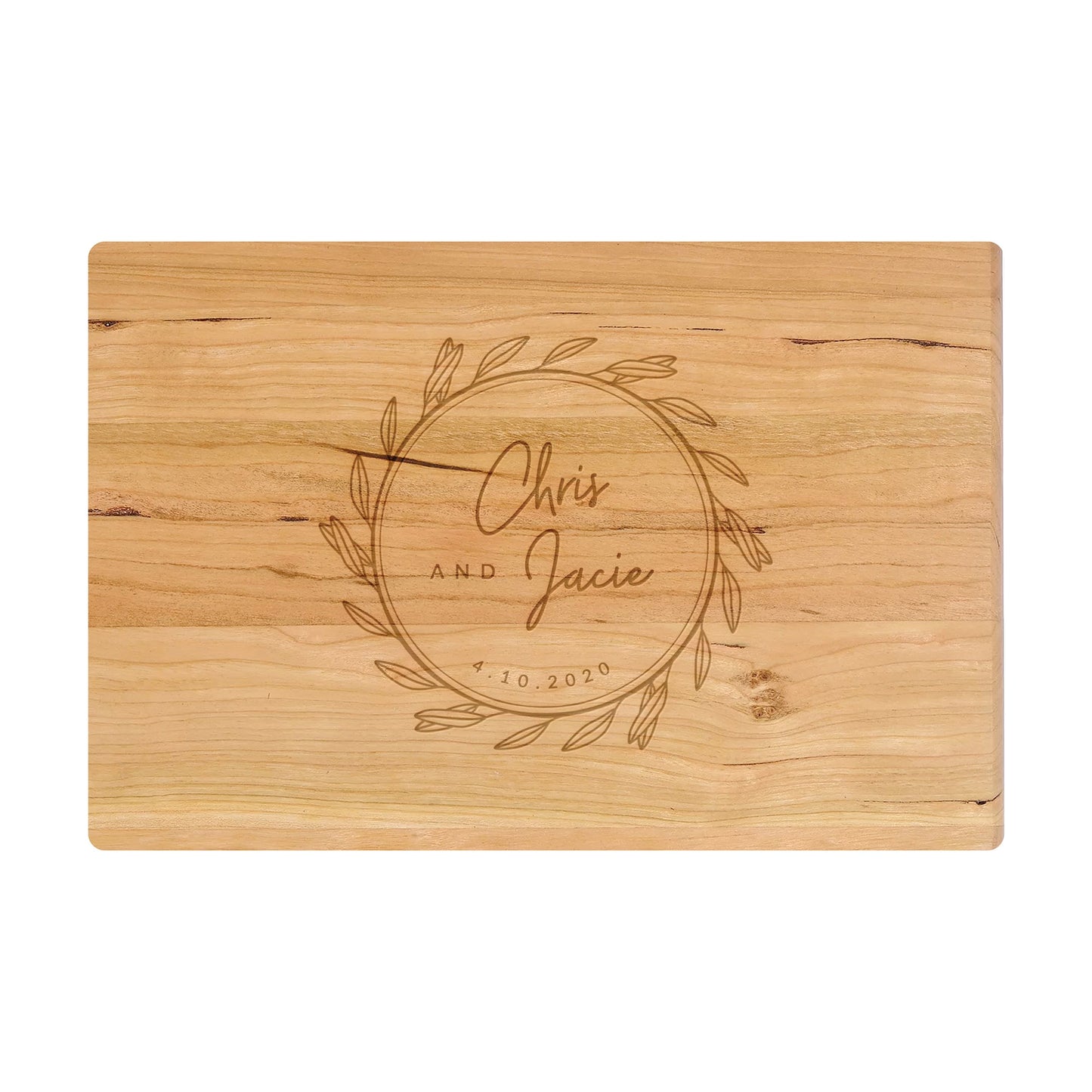 Wreath with Names and Date - 030