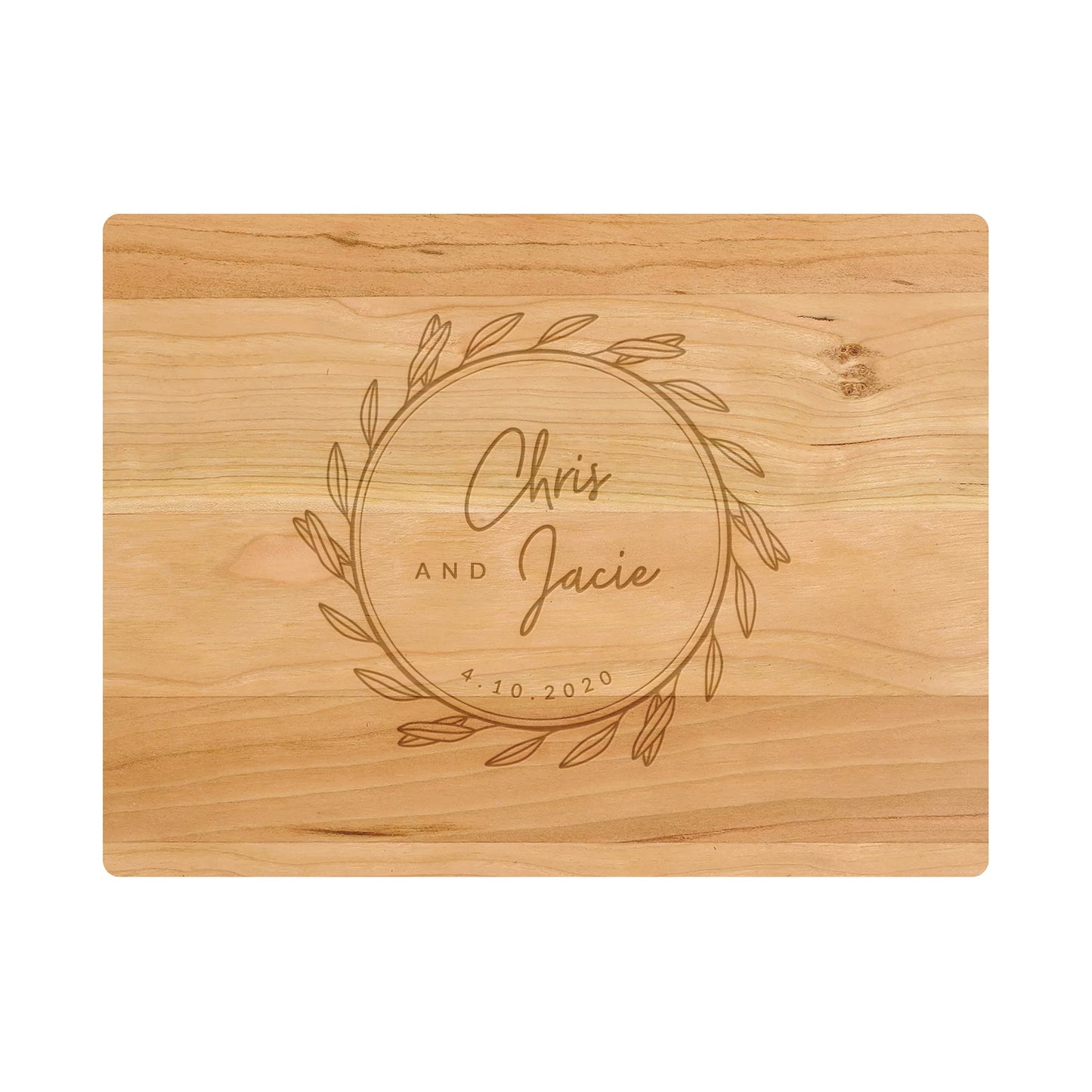 Wreath with Names and Date - 030