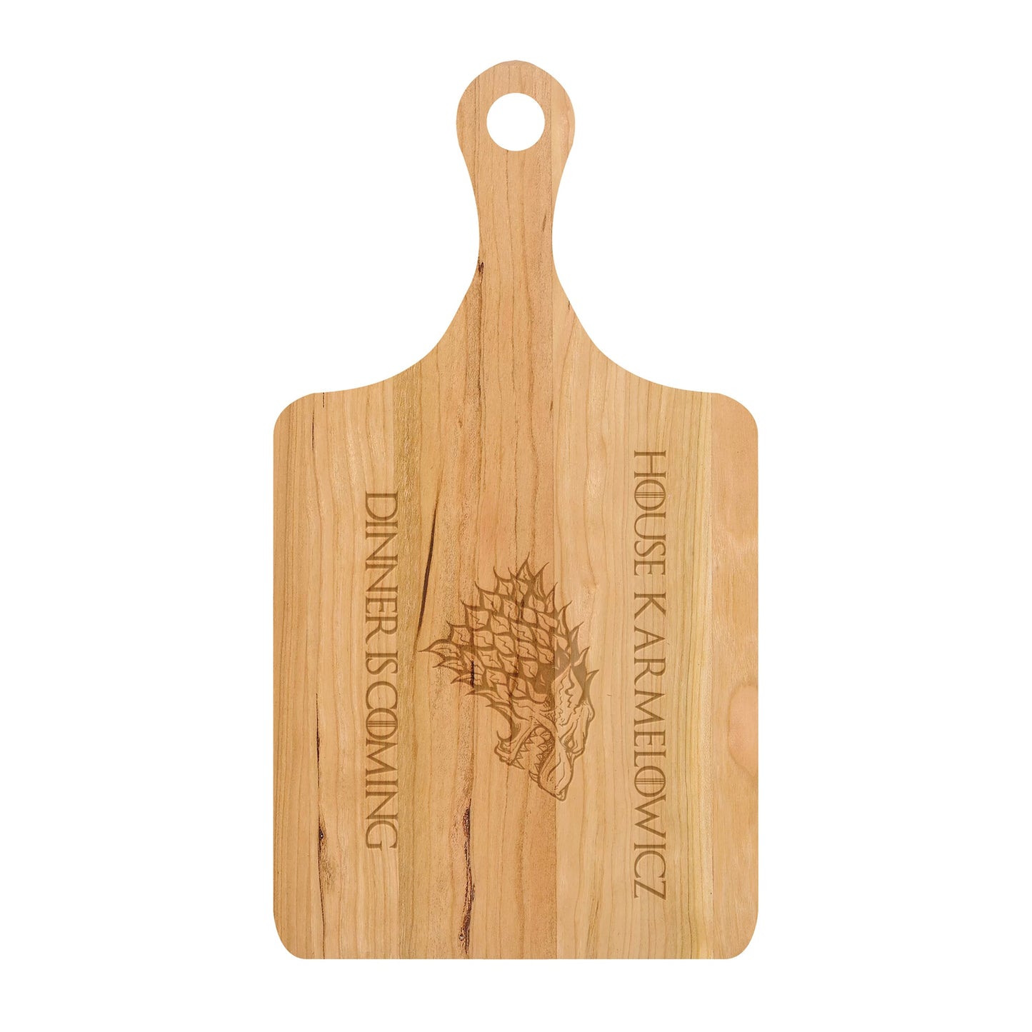 Dinner is Coming Cutting Board Personalized - 052