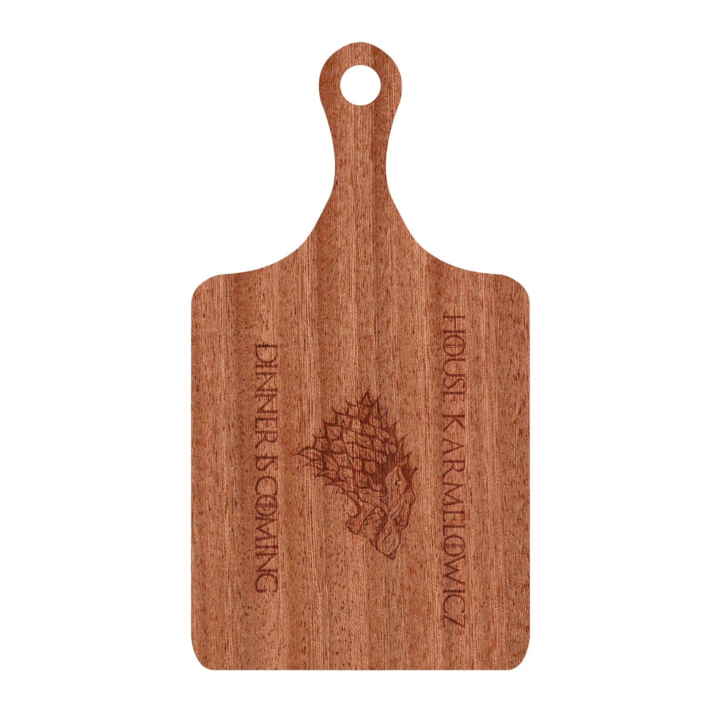 Dinner is Coming Cutting Board Personalized - 052