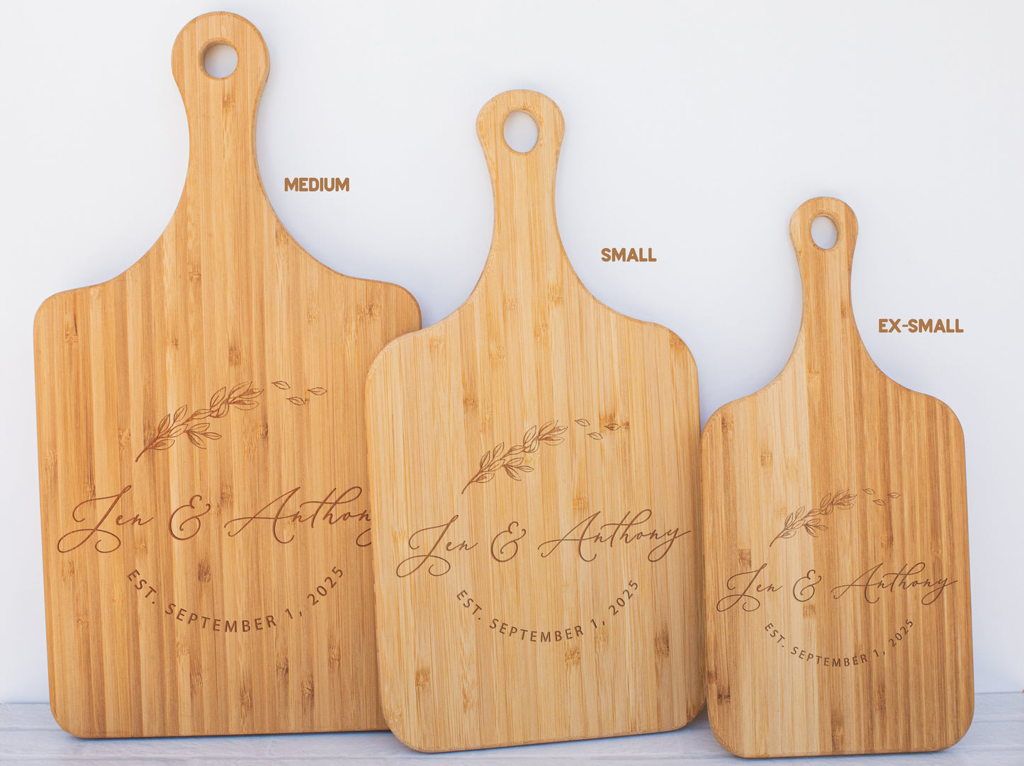 Couple's Personalized Cutting Board 065