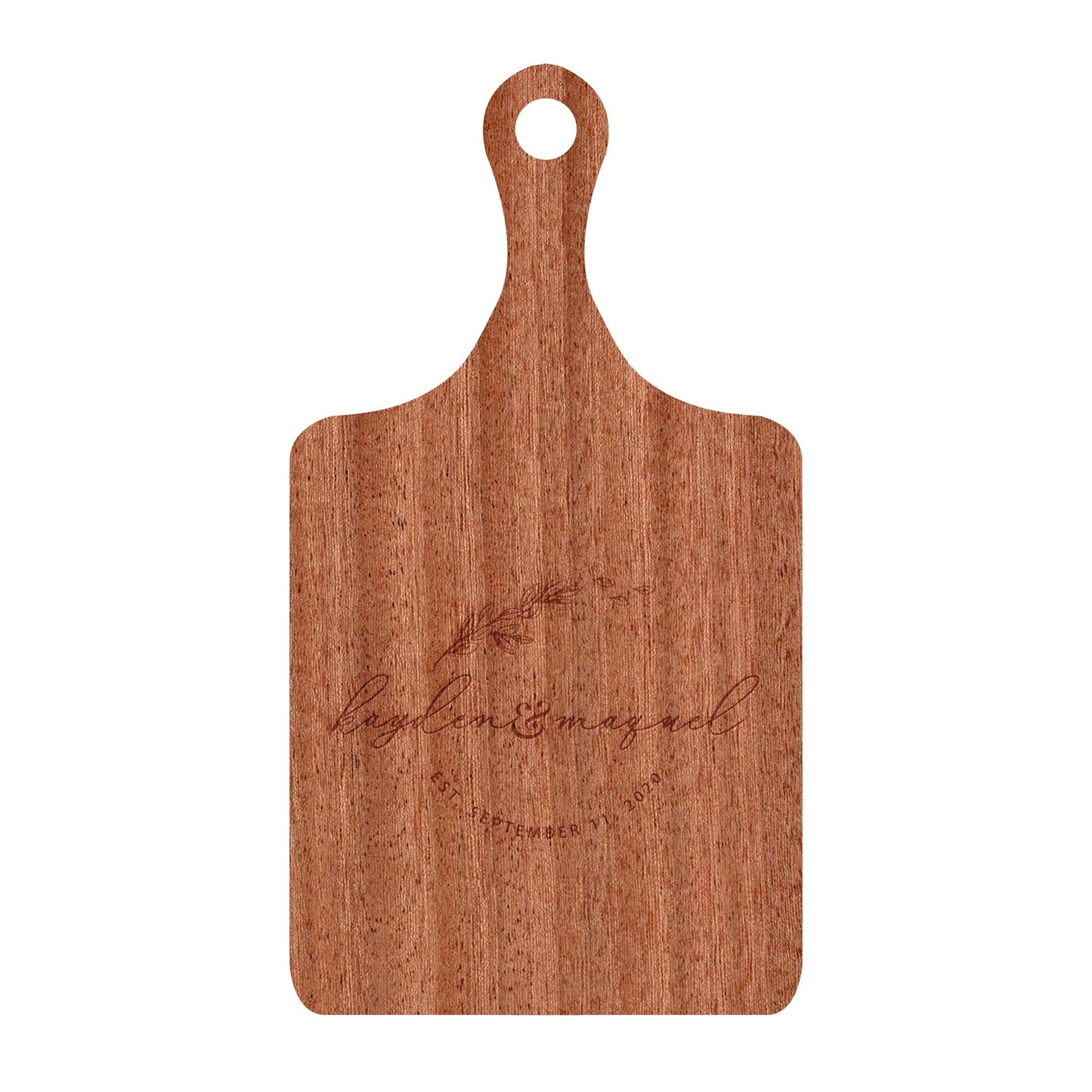 Couple's Personalized Cutting Board 065