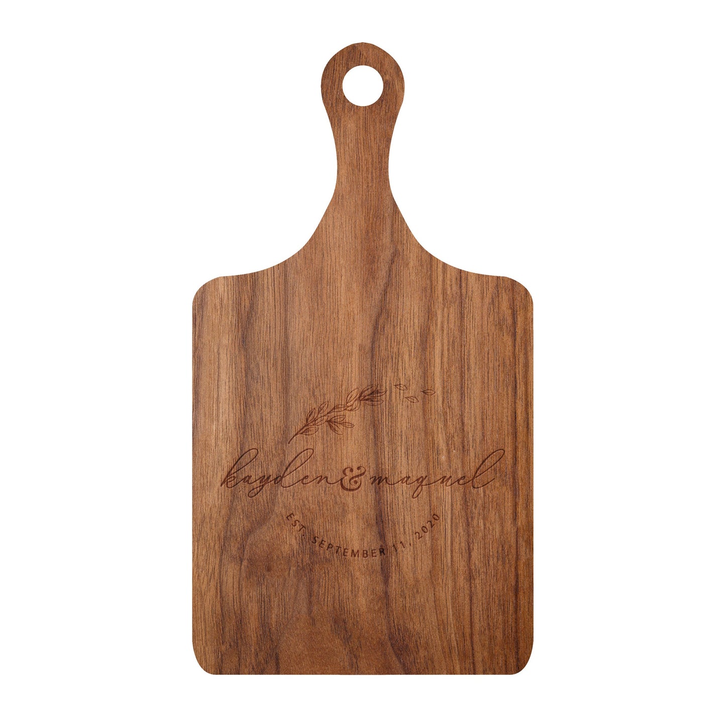 Couple's Personalized Cutting Board 065