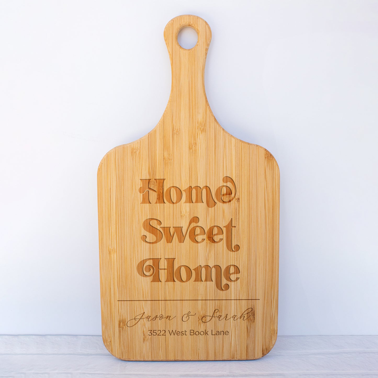 Home Sweet Home Personalized Cutting Board - 045
