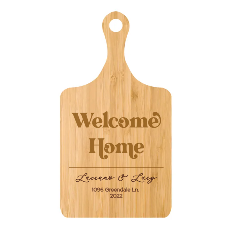 Welcome Home Cutting Board - 044