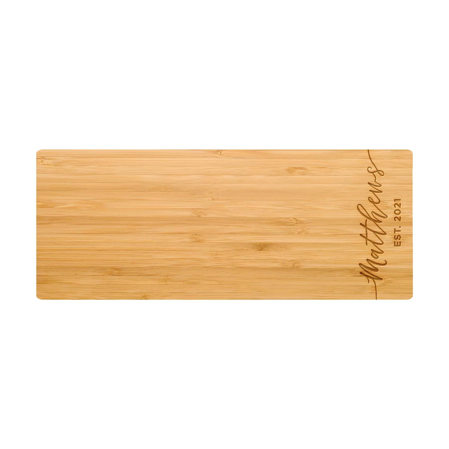Cursive Name Personalized Cutting Board - 001