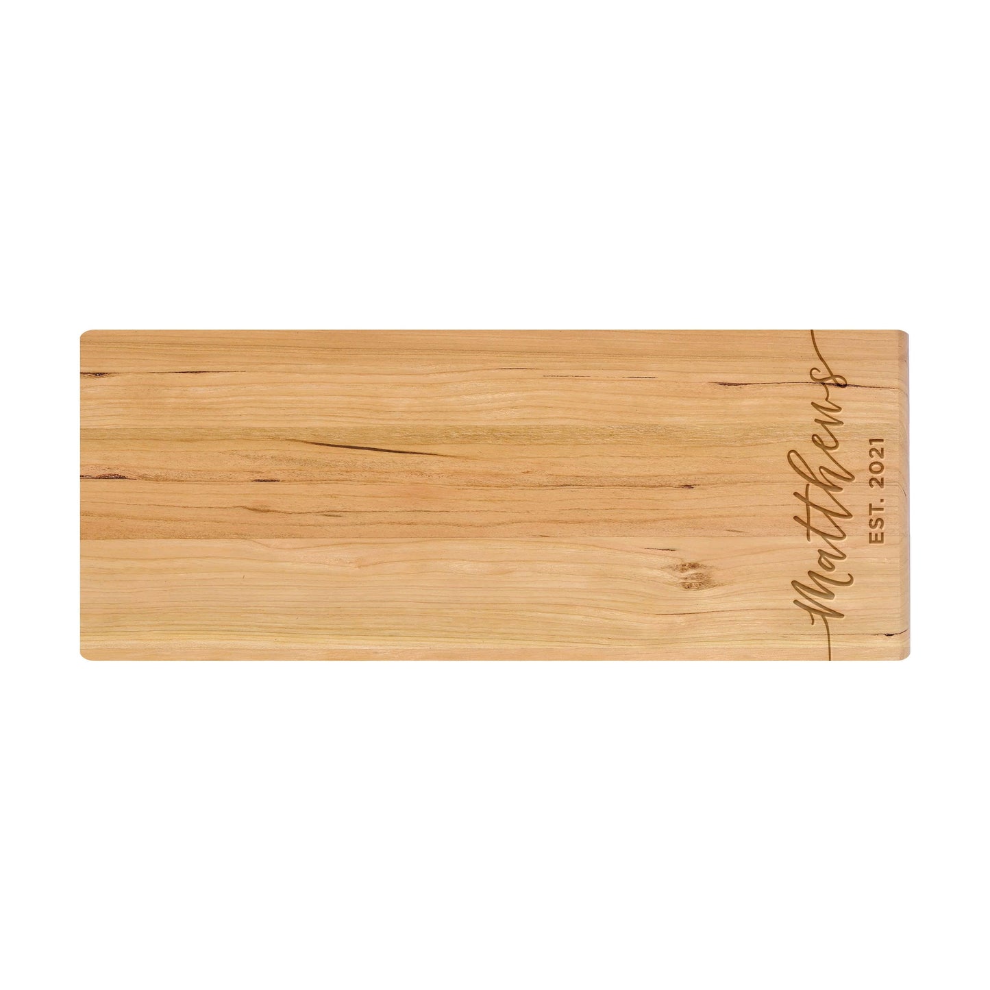 Cursive Name Personalized Cutting Board - 001