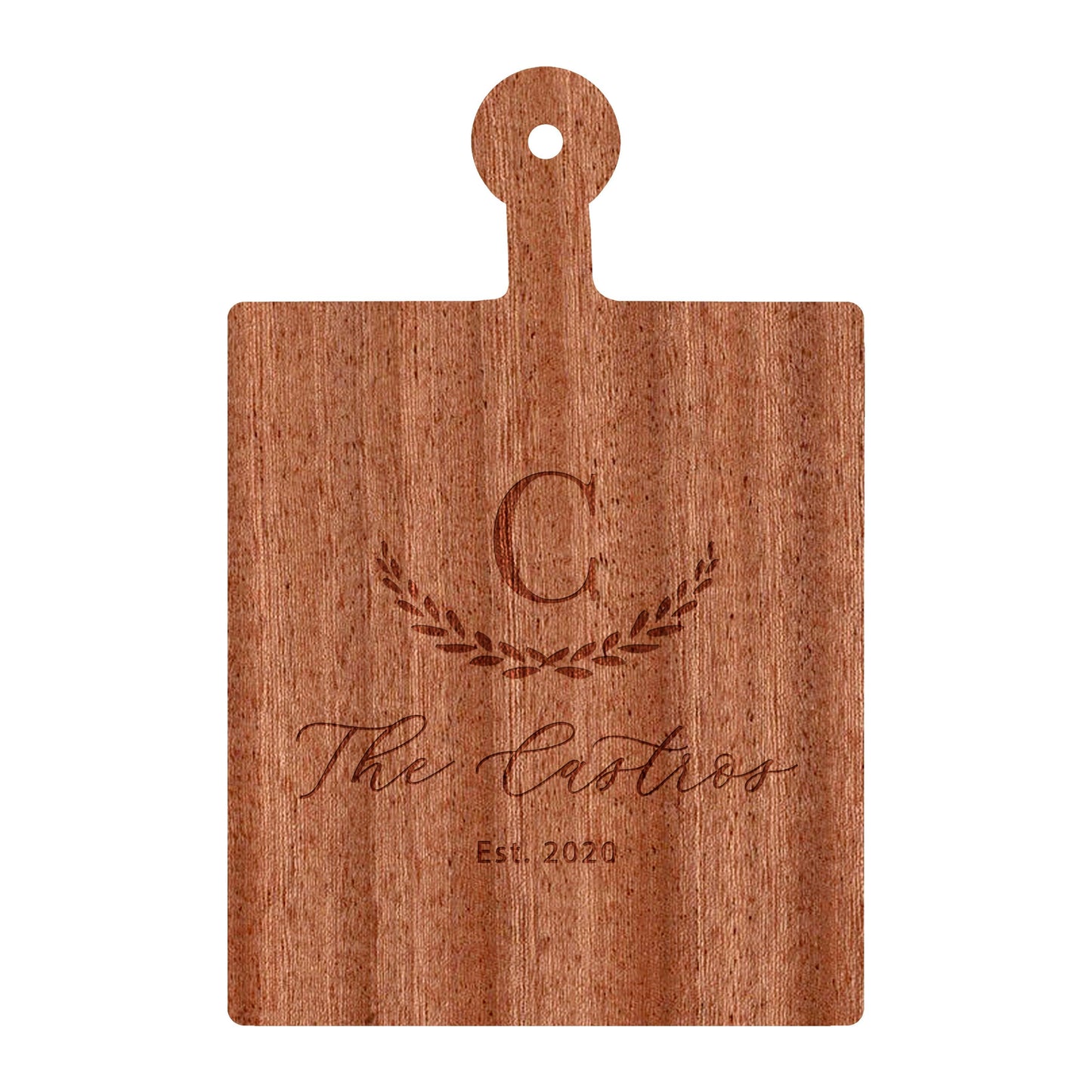 Large Initial with Family Name - 002