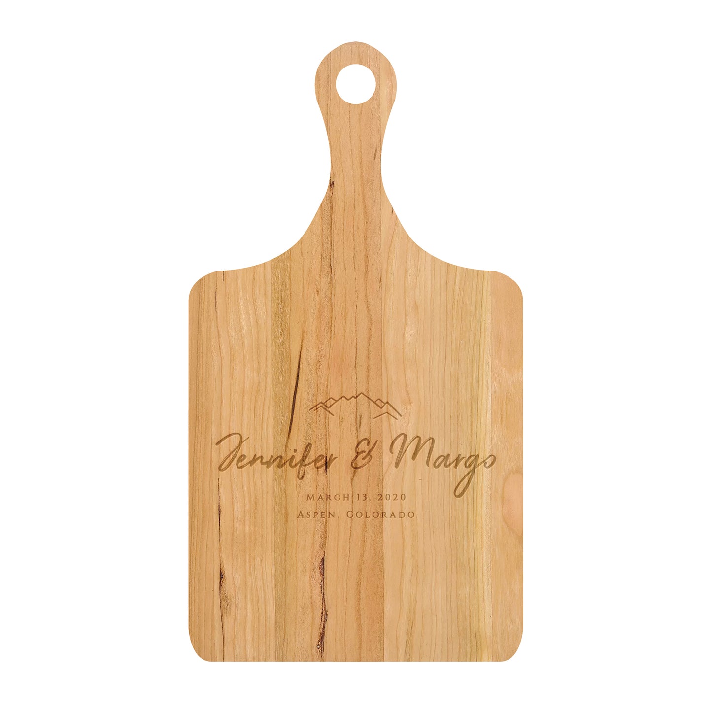 Mountain Wedding Cutting Board - 022