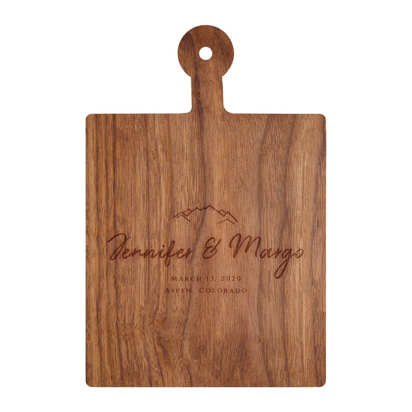 Mountain Wedding Cutting Board - 022
