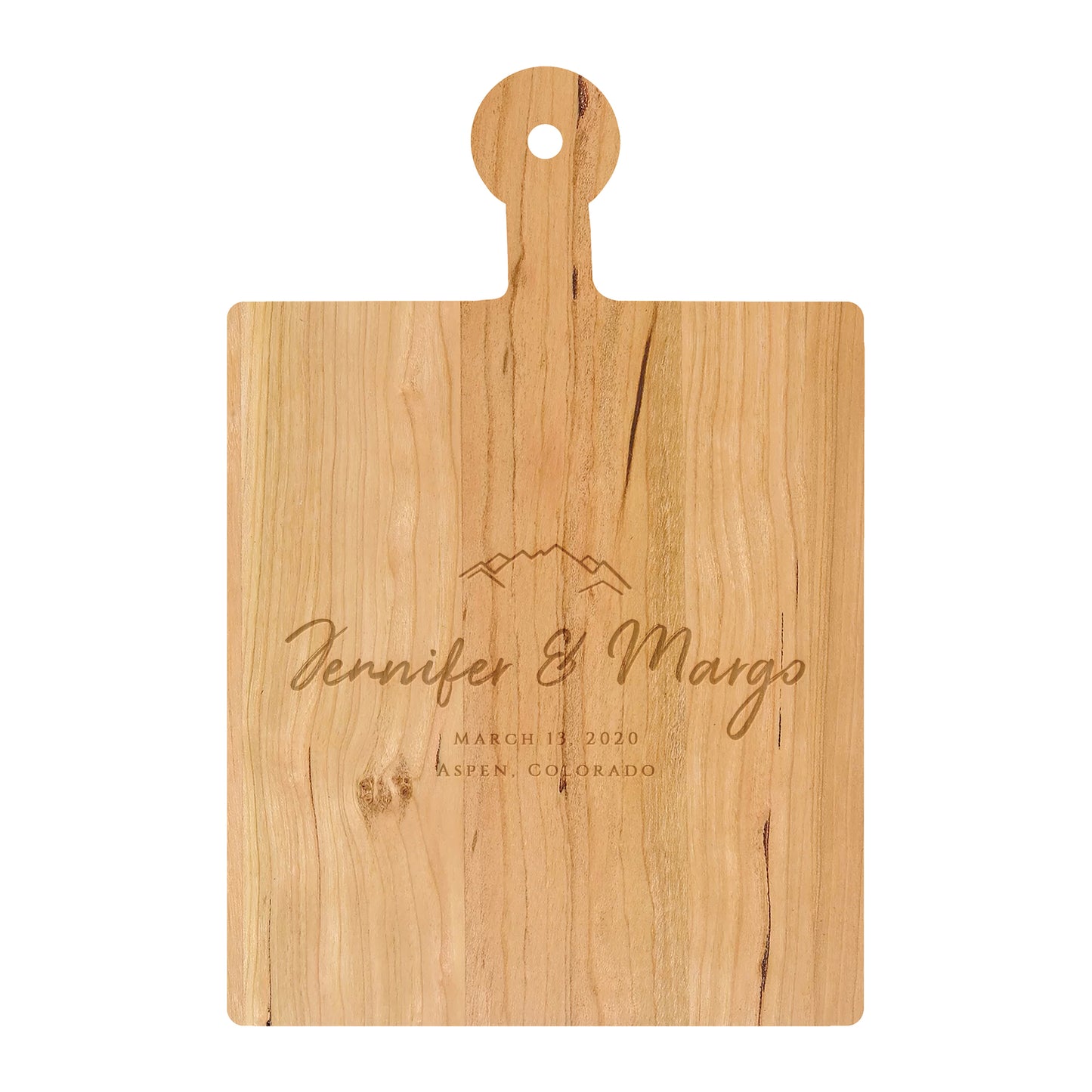 Mountain Wedding Cutting Board - 022