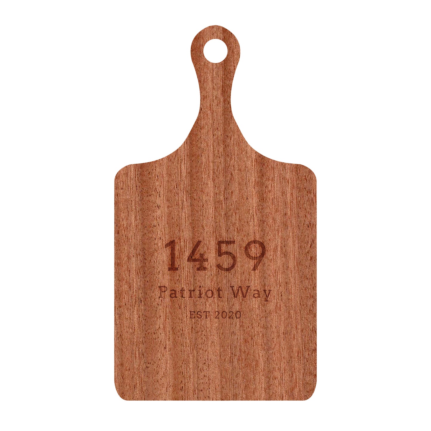 Personalized Address Cutting Board Housewarming - 046