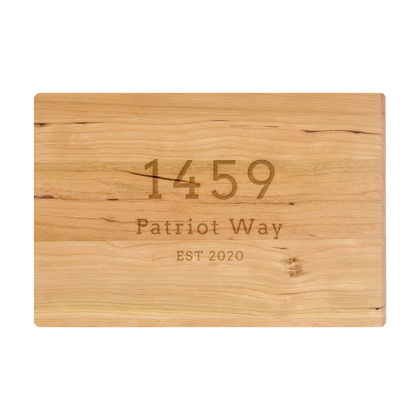 Personalized Address Cutting Board Housewarming - 046