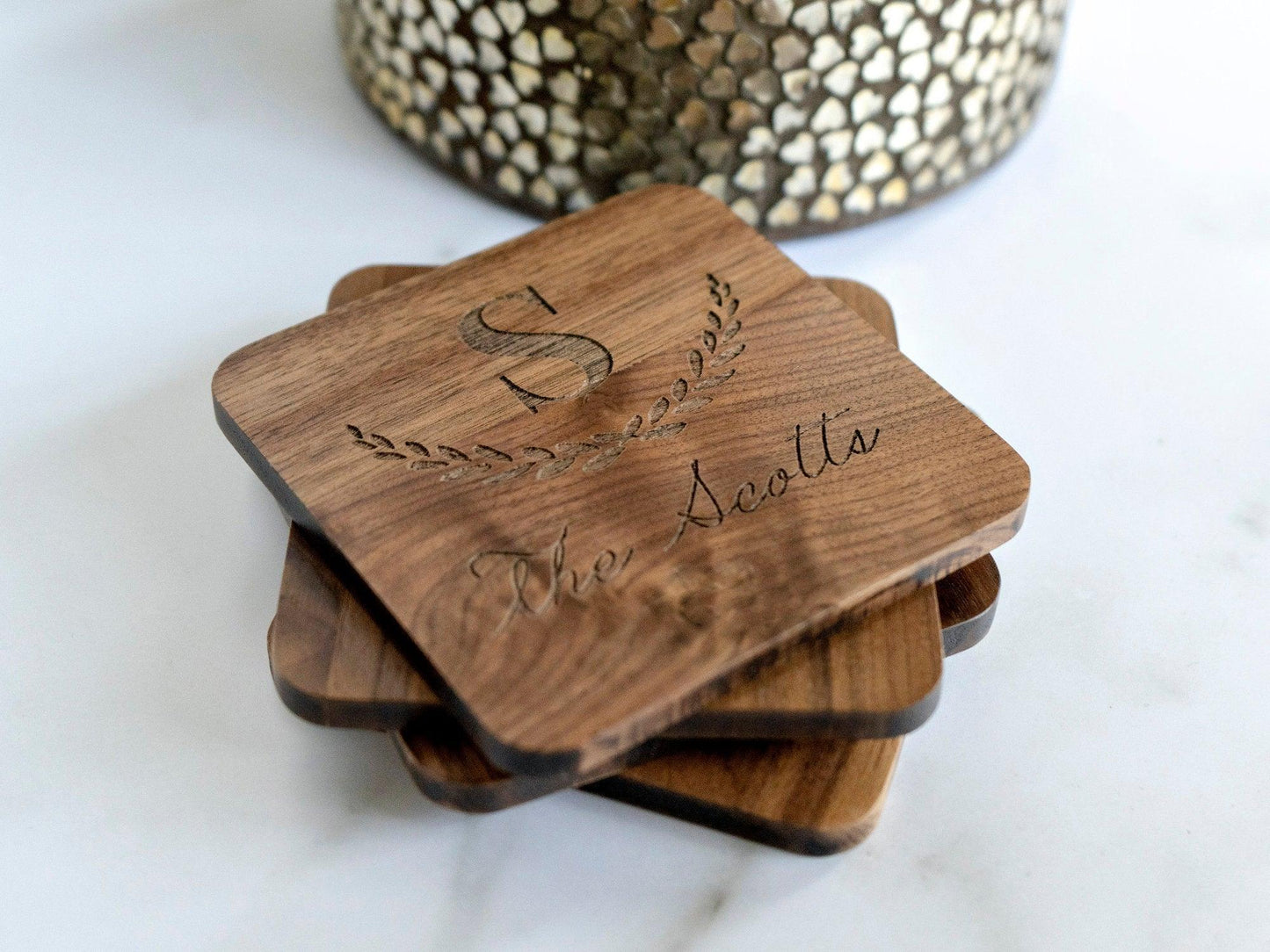Coasters - Design 002 - Copper Fox Co