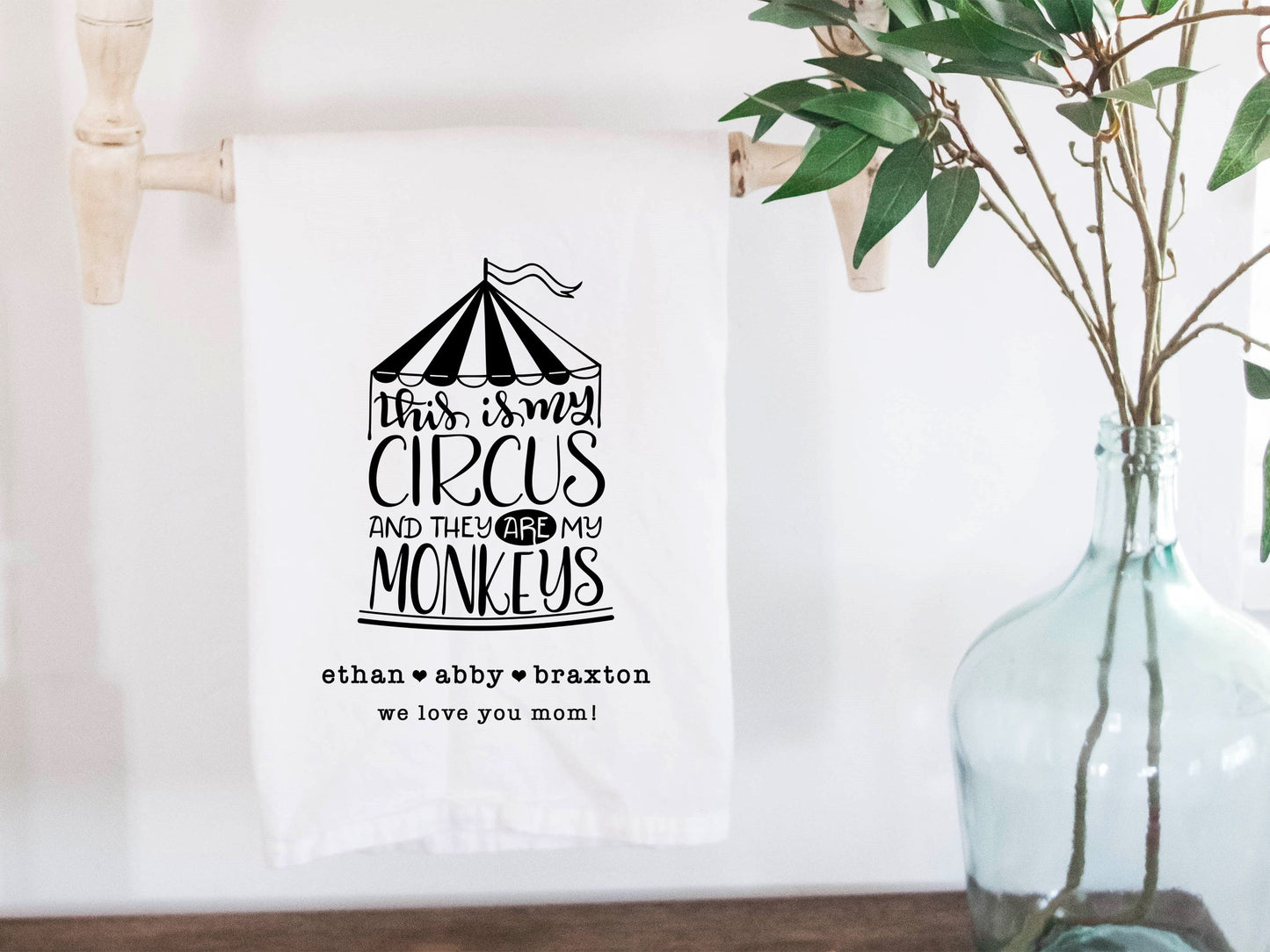 Dish Towel - Design 037 - Copper Fox Co