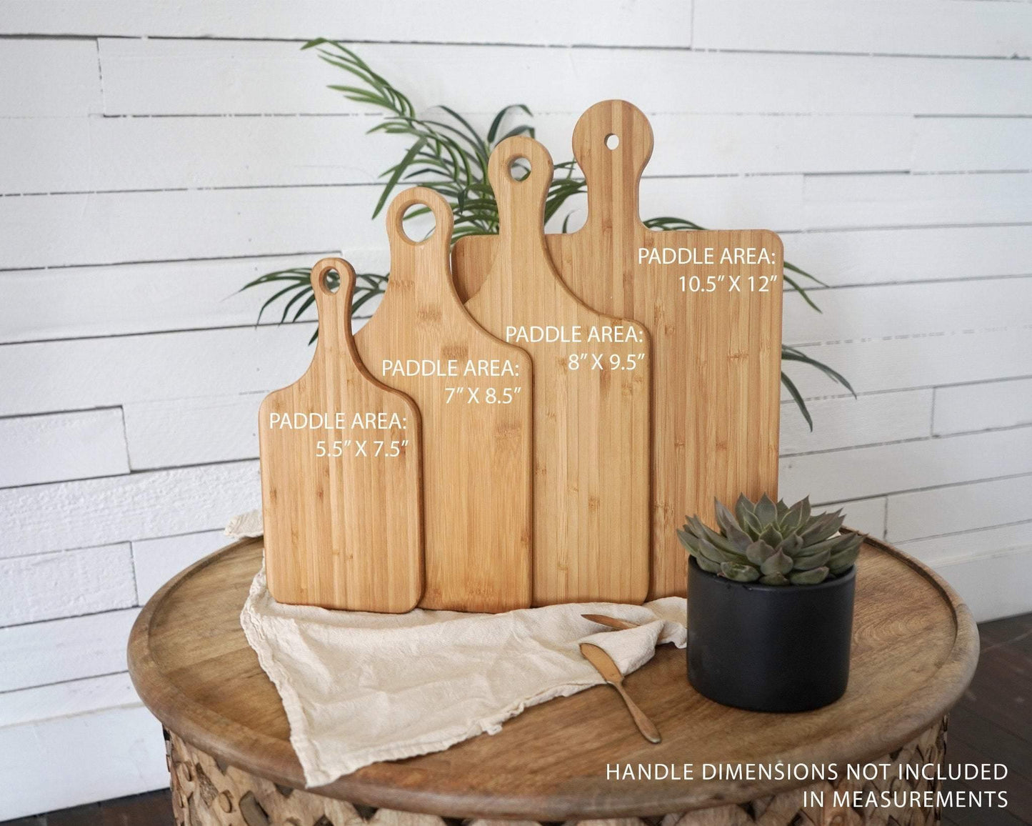 Personalized Cutting Board Cursive Engagement Names - 031