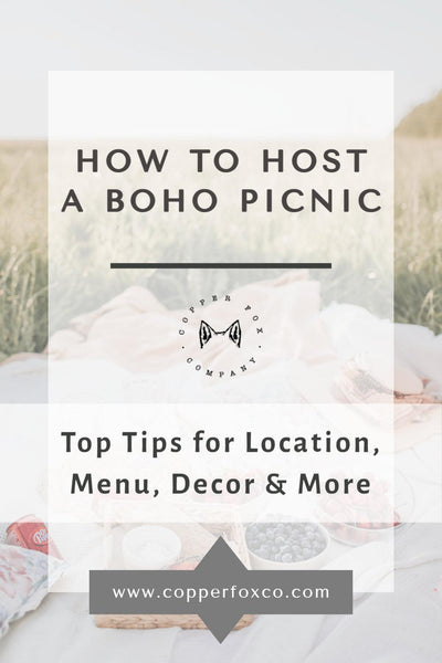 Tips for Hosting a Boho Inspired Picnic