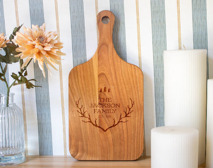 Rustic Country Antlers with Trees - 019