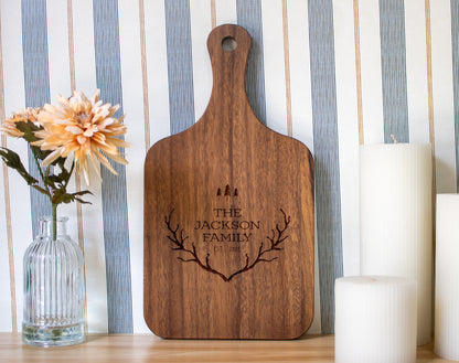 Rustic Country Antlers with Trees - 019