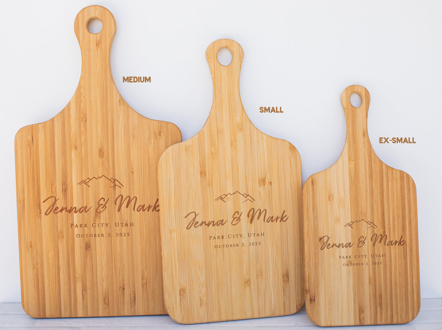 Mountain Wedding Cutting Board - 022