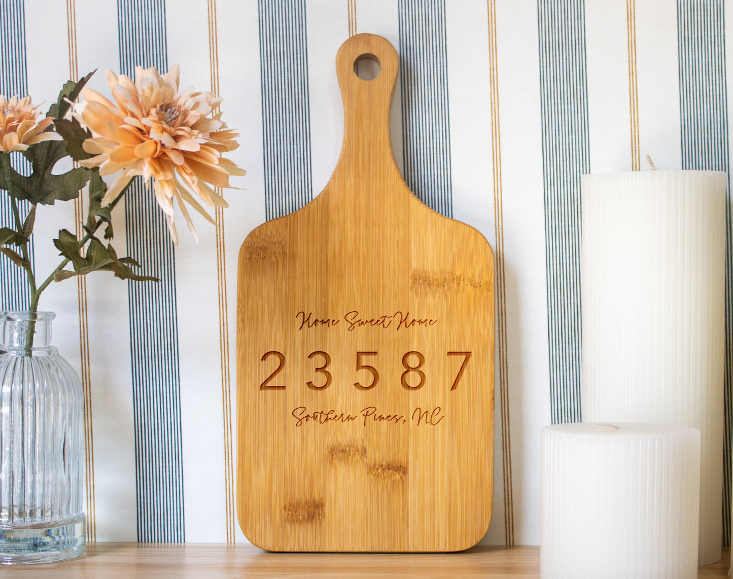 Home Sweet Home Zip Code Board - 047