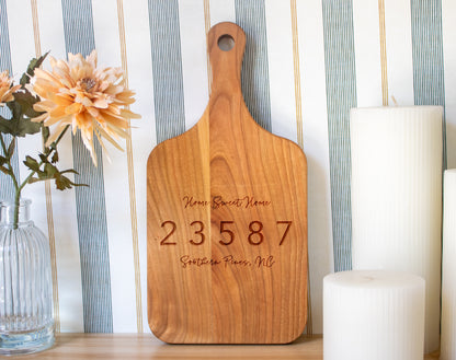 Home Sweet Home Zip Code Board - 047