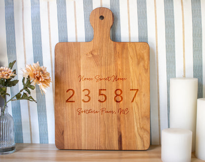Home Sweet Home Zip Code Board - 047