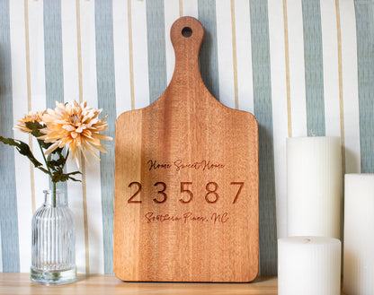 Home Sweet Home Zip Code Board - 047