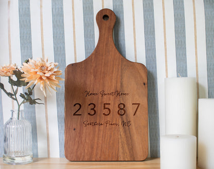 Home Sweet Home Zip Code Board - 047
