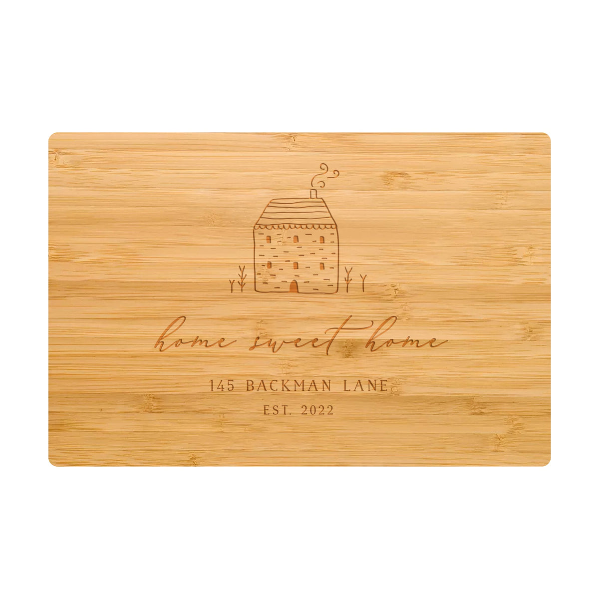 Home Sweet Home Cottage Cutting Board
