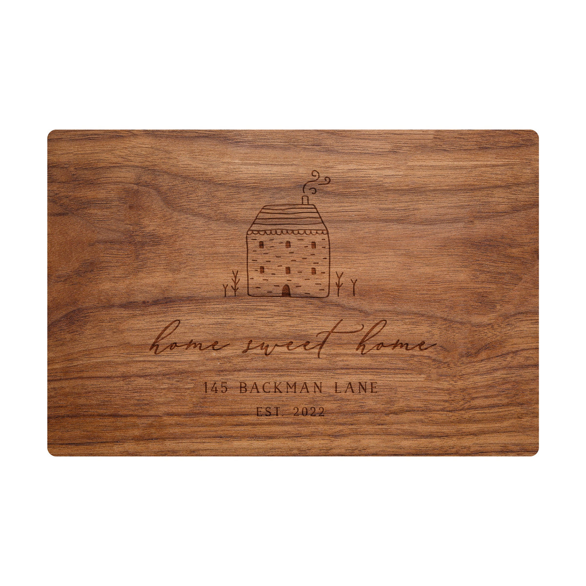 Home Sweet Home Cottage Cutting Board