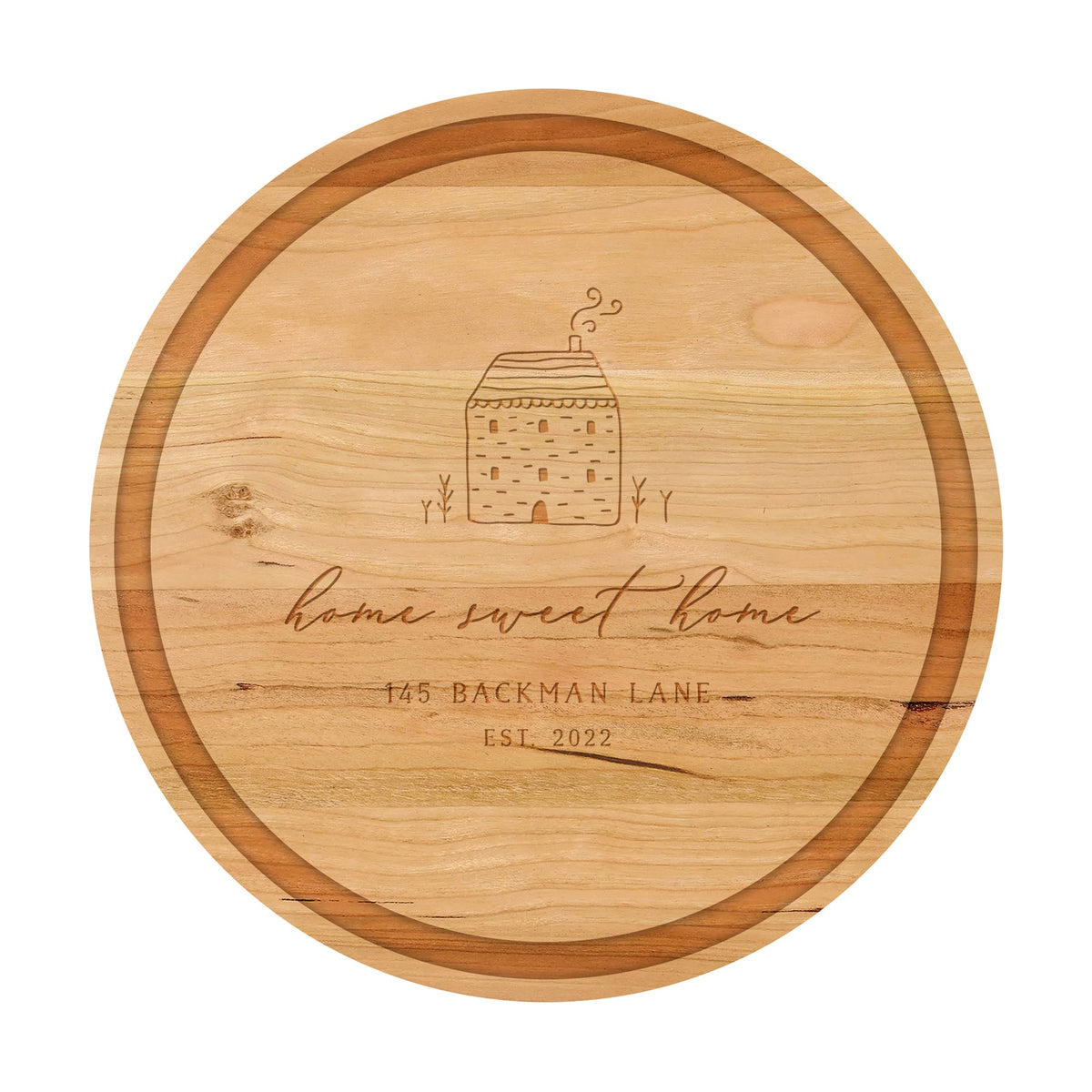 Home Sweet Home Cottage Cutting Board