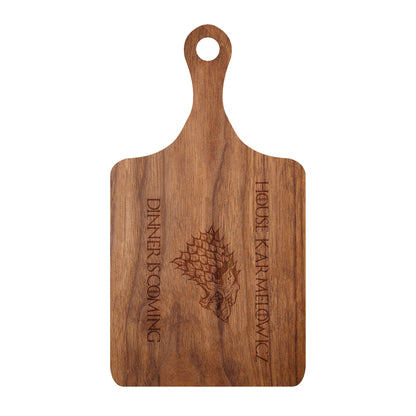Dinner is Coming Cutting Board Personalized - 052