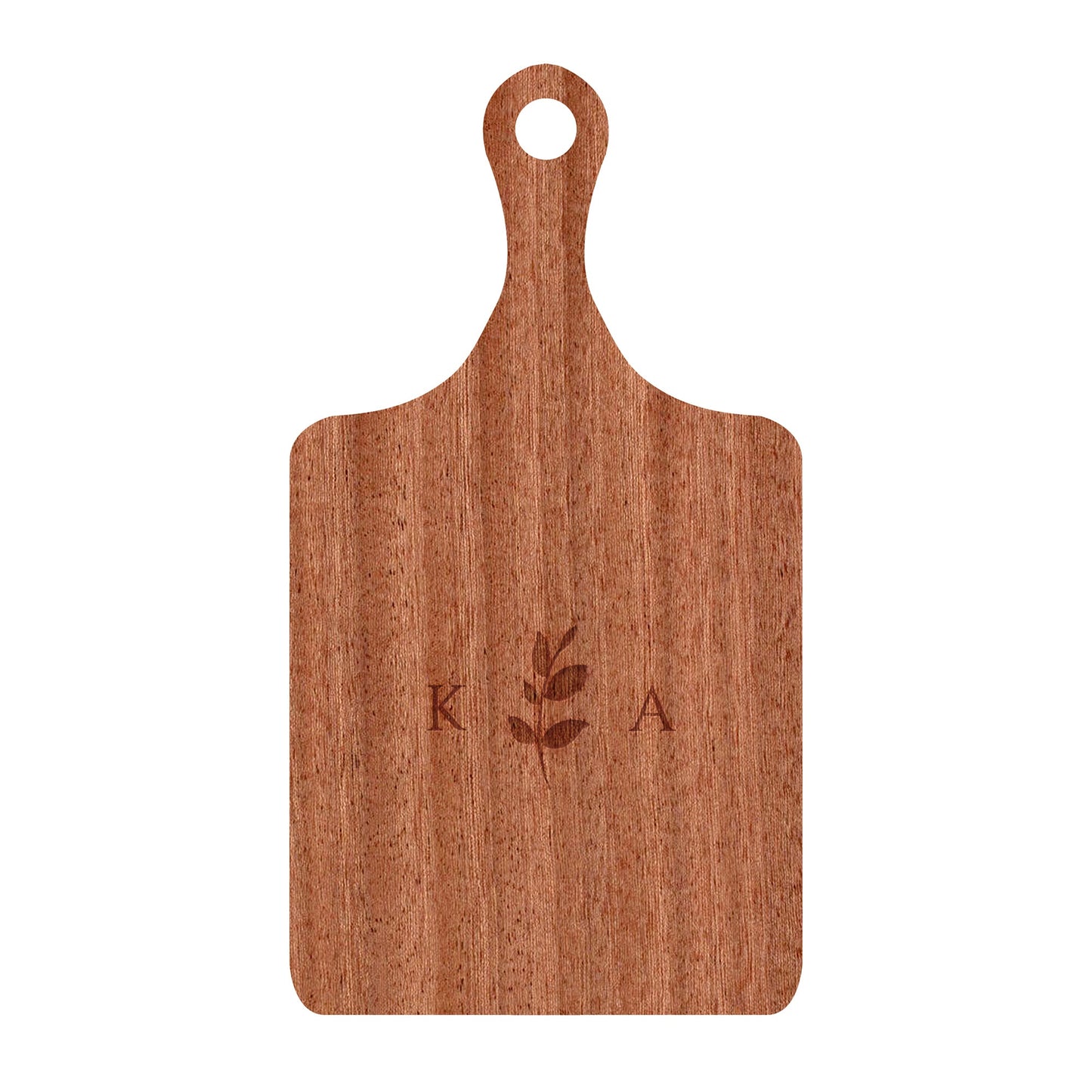 Ivy Initials Personalized Cutting Board Classic - 060