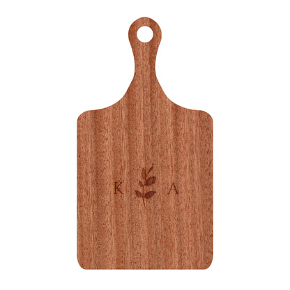 Ivy Initials Personalized Cutting Board Classic - 060