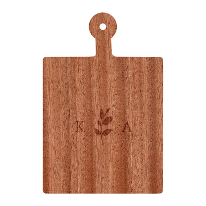 Ivy Initials Personalized Cutting Board Classic - 060