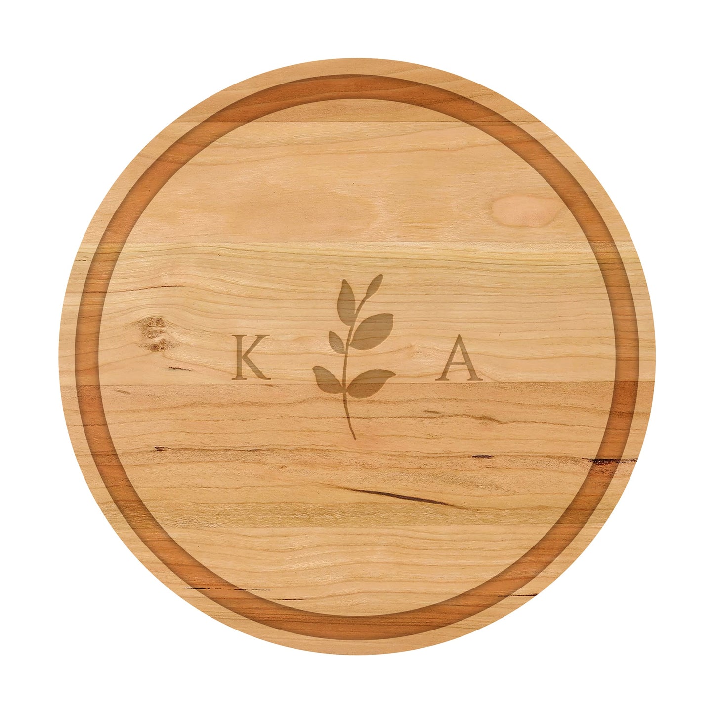 Ivy Initials Personalized Cutting Board Classic - 060