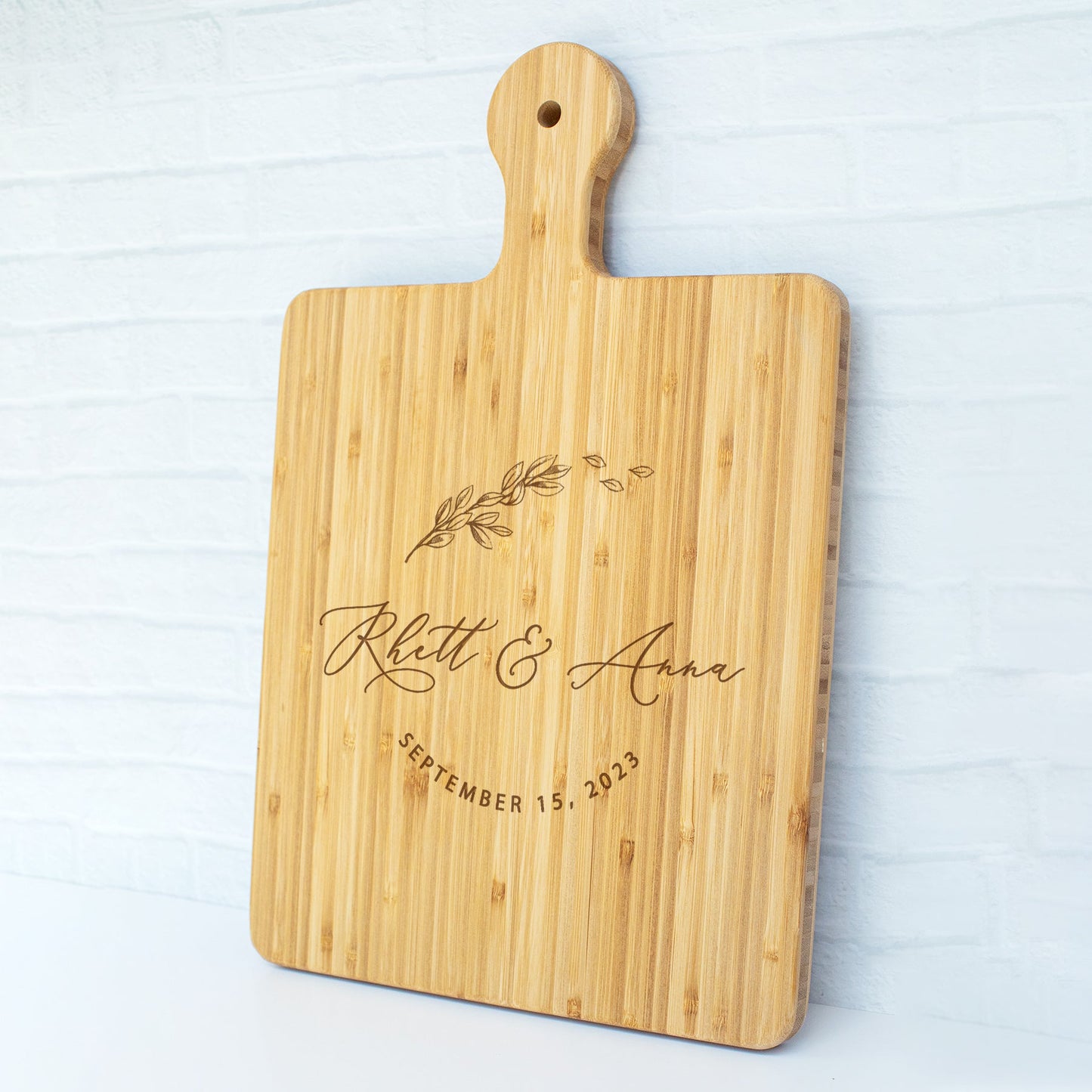 Couple's Personalized Cutting Board 065