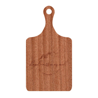 Couple's Personalized Cutting Board 065
