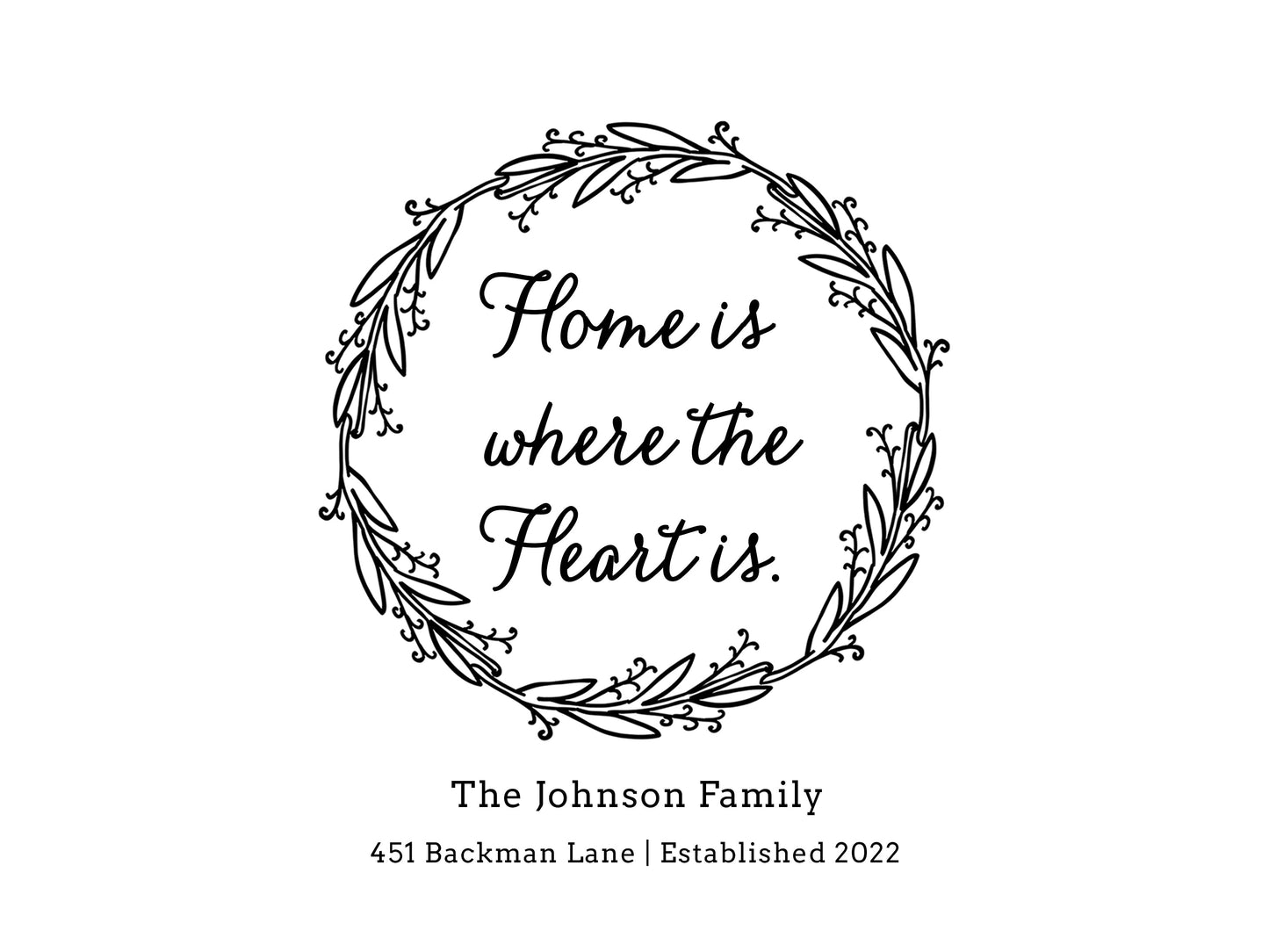 Home is where the Heart is Board - 049