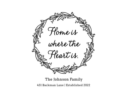 Home is where the Heart is Board - 049