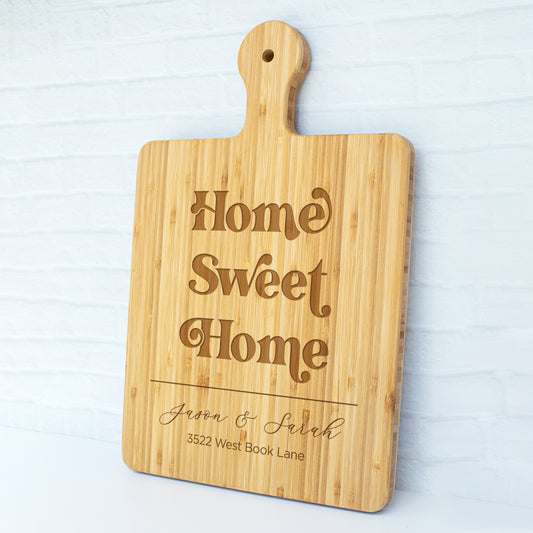 Home Sweet Home Personalized Cutting Board - 045