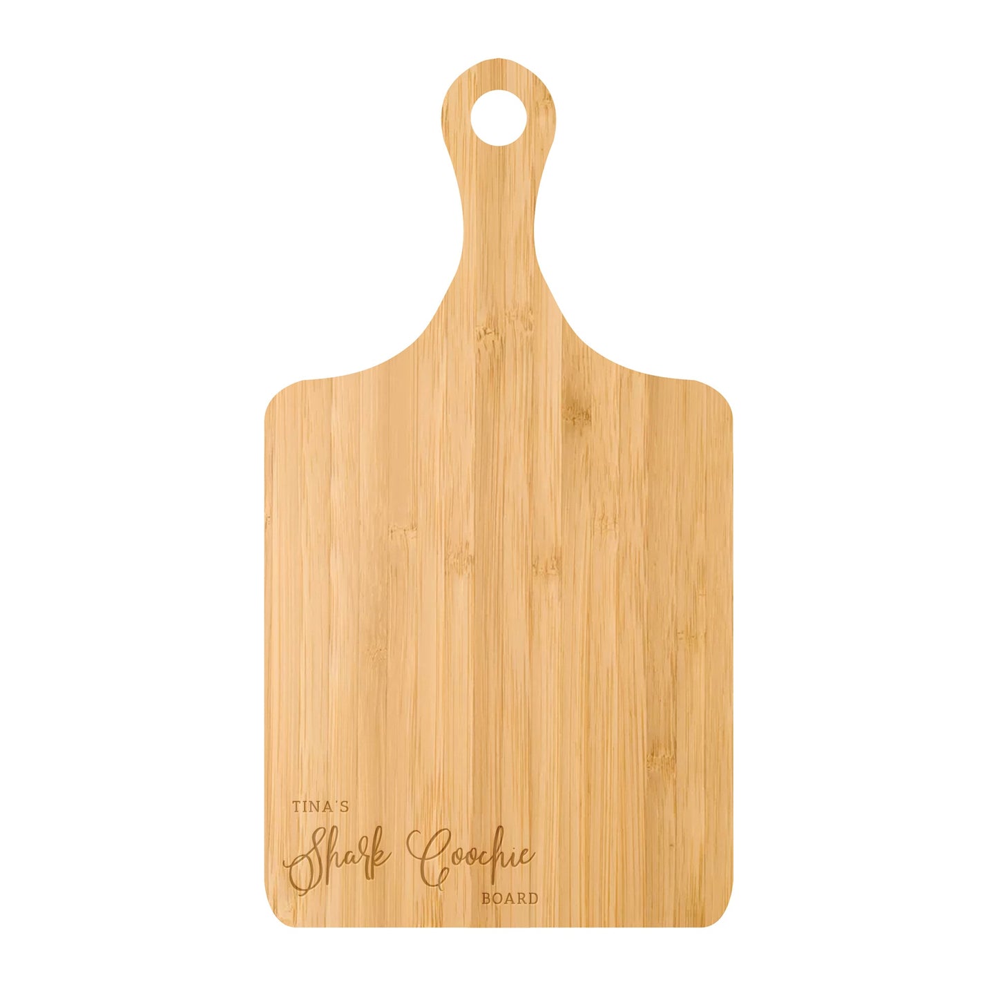 Shark Coochie Board Personalized Cutting Board - 029