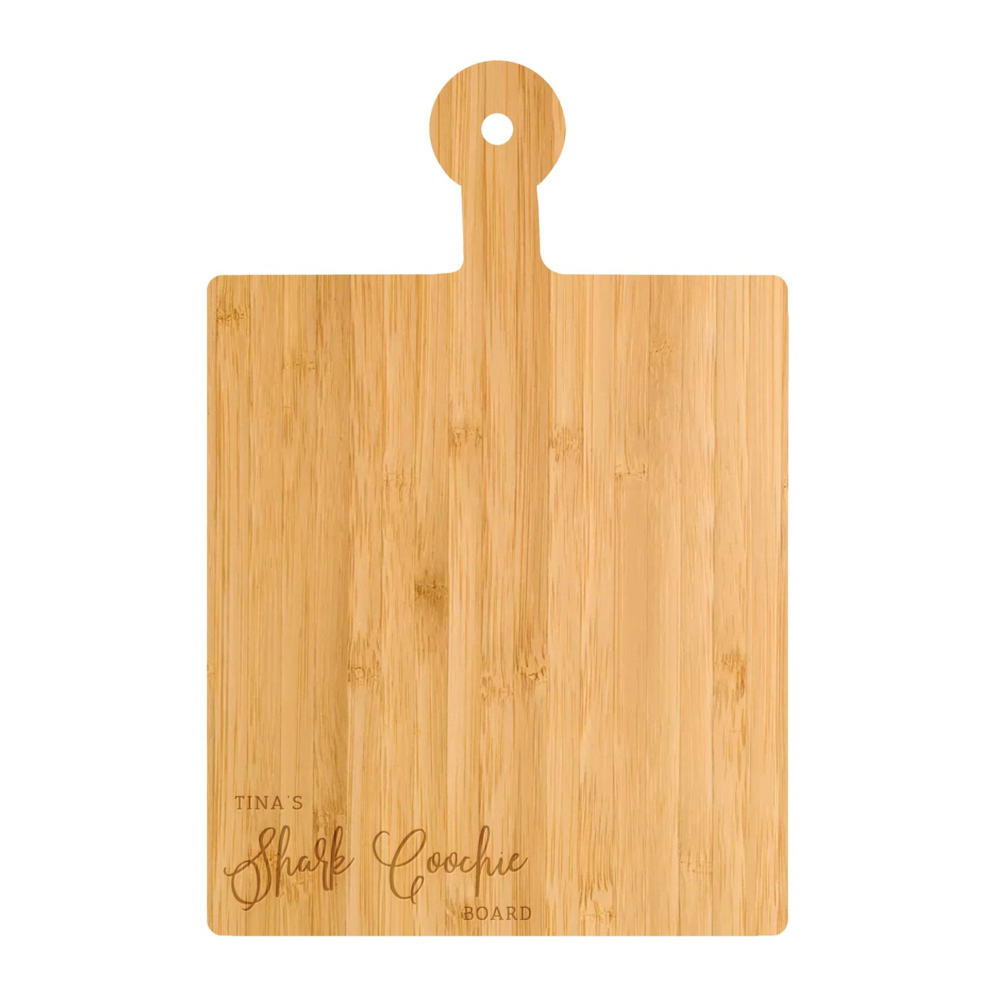 Shark Coochie Board Personalized Cutting Board - 029