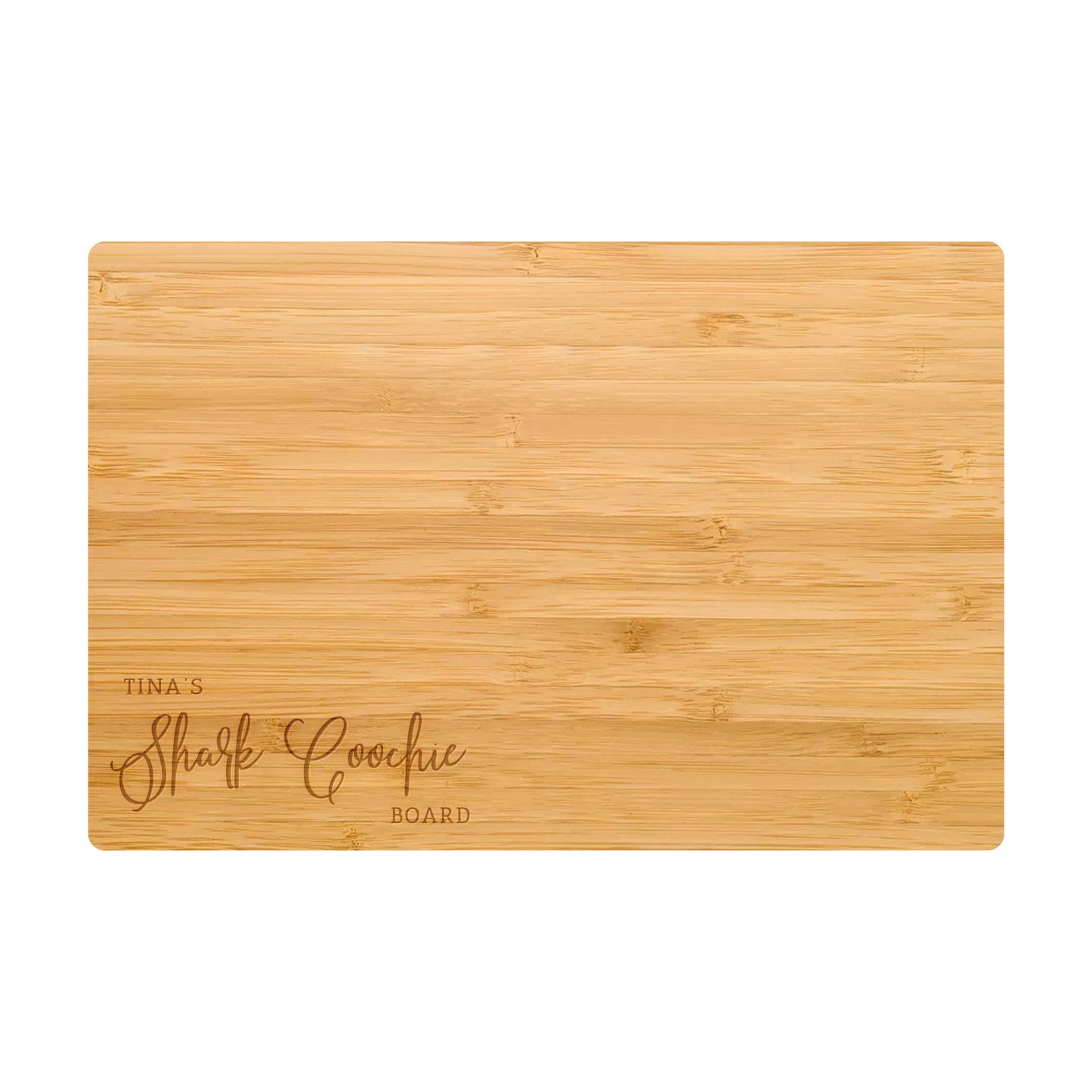 Shark Coochie Board Personalized Cutting Board - 029