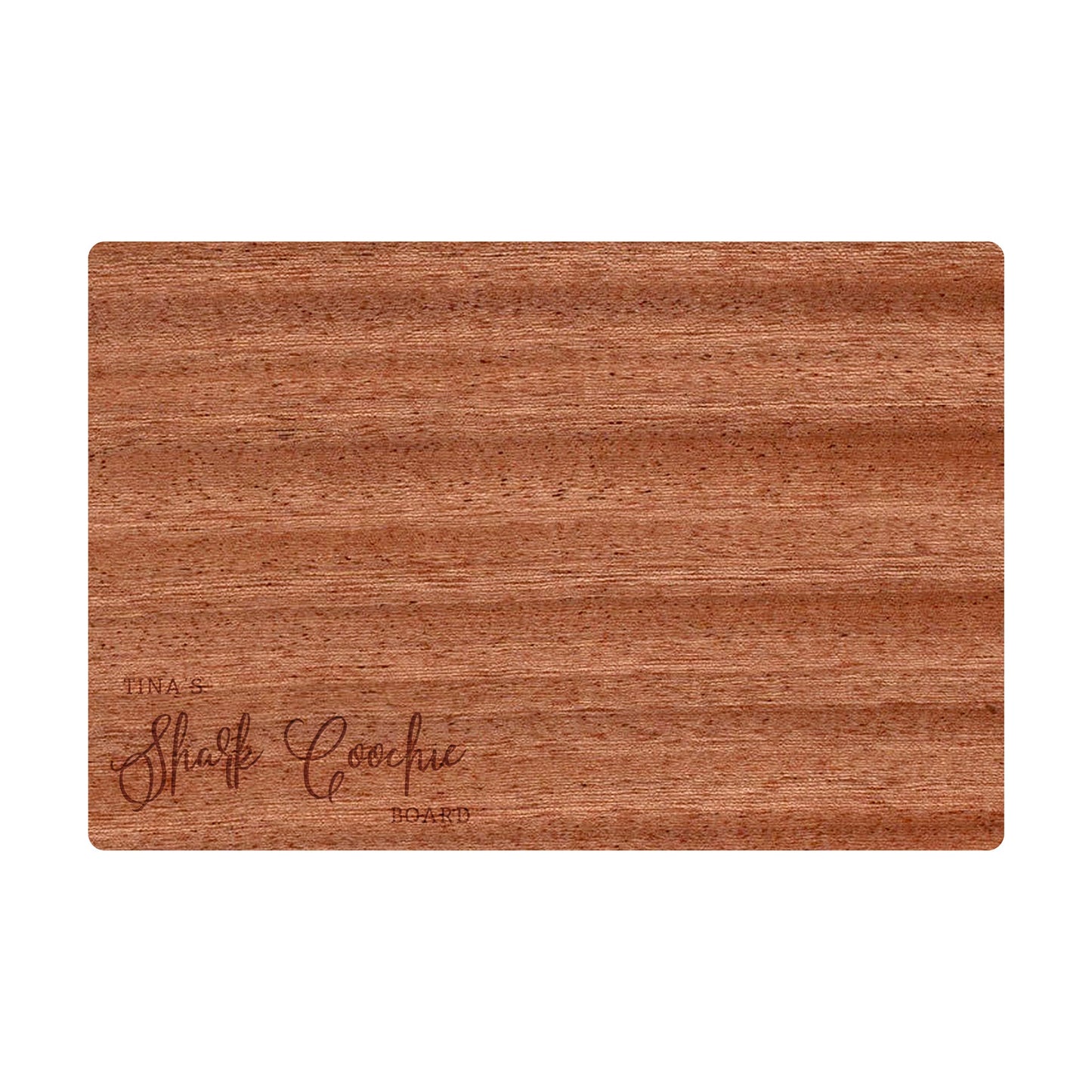 Shark Coochie Board Personalized Cutting Board - 029