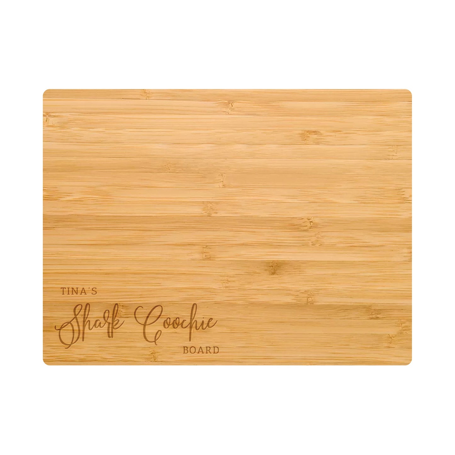 Shark Coochie Board Personalized Cutting Board - 029